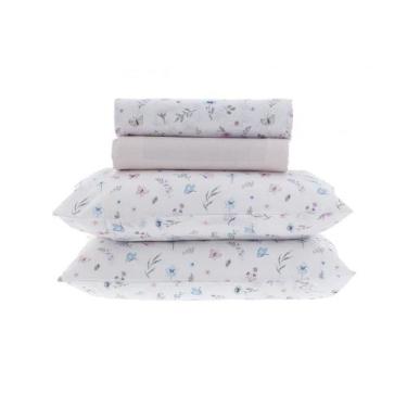 Imagem de Jogo de lençol Solteiro New Innovi 180 Fios Kacyumara 3 Pçs