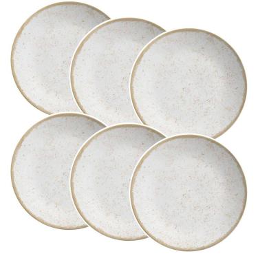 Imagem de Conjunto de 6 Pratos Raso de Cerâmica Coup Organic 29cm - Alleanza