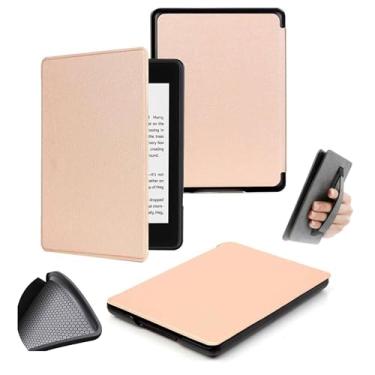 Imagem de Yzlvigrous Capa para Kindle 11th Gen 2024/2022, Capa Ultra Slim PU com Sono/despertar Automático, Tampa de 6 Polegadas com Alça de Mão e Casca Traseira de TPU Suave, Modelo: RS23CV/C2V2L3