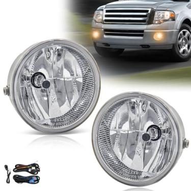 Imagem de Substituição do conjunto de faróis de neblina para Ford F-150 2006-2014/Ford Ranger 2008-2011/Ford Expedition 2008-2011/Lincoln Mark LT Base 2006-2008