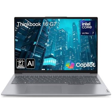 Imagem de Lenovo Computador Portátil Empresarial Thinkbook 16 G7 16" Fhd+, Intel Ultra 7 155H De Núcleos (Beat I7-13705H), Arc Graphics, 32 Gb Ram Ddr5, Ssd Pcie 1 Tb, Wi-Fi 6E, Teclado Retroiluminado, Window