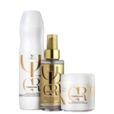 Imagem de Kit Wella Professionals Reflections Shampoo+Óleo+Máscara