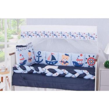 Imagem de Kit Berço Sublimado com 13 peças - Estampas meninos e meninas - morada