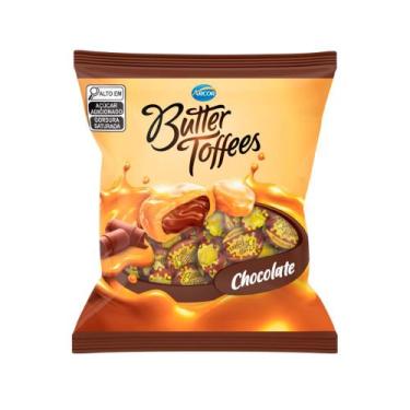Imagem de Balas Arcor Butter Toffees Sabor Chocolate 90g