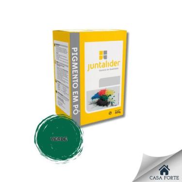 Imagem de Corante em Pó 500g - Juntalider, Verde