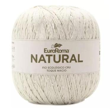 Imagem de Barbante EuroRoma Natural CRU 8/12 N.6 700g