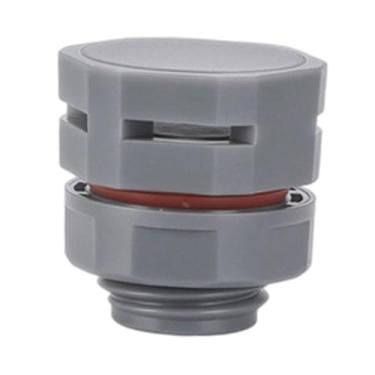 Imagem de IEUDNS Válvula redutora de pressão de ventilação de ar com parafuso de respiro, parafuso de ventilação à prova d'água para caixas elétricas externas, Cinza