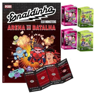Imagem de Enaldinho Elo Monsters Arena de Batalha + 4 Gogos Sortidos - Pixel