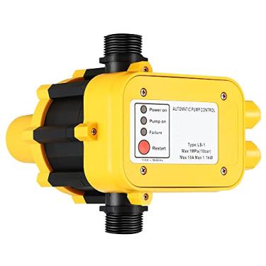 Imagem de Controlador automático de pressão da bomba de água, interruptor de pressão eletrônico de 110 V, controle o início e a parada da bomba de água