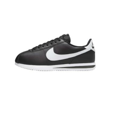Imagem de Nike Tênis feminino Cortez, Preto, branco, 41