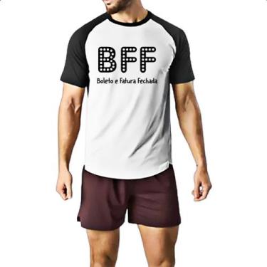 Imagem de Camiseta Raglan BFF Boleto Fatura Fechada - Alearts, P