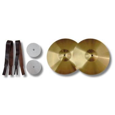 Imagem de Kit 1 Par Prato 14 Marcial C. Ibanez + 1 Par Alça Couro