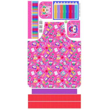 Imagem de Avental Dia dos Professores Rosa - Meia Tigela - PX