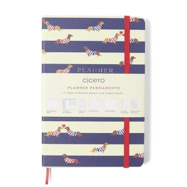 Imagem de PLANNER PERMANENTE CADERNETA CICEROS PRAIA 14X21 CACHORROS