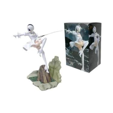 Imagem de Figura De Ação Anime Adult Nier Automata 2B Bunny Girl Modelo Boneca -