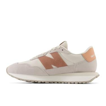 Imagem de New Balance Tênis feminino 237 V1, 43, Branco/Rosa, 37