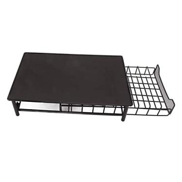 Imagem de ZJchao Cafeteira de Coffee da Cápsula de café da Gaveta do café para 60 Cápsulas de Com Tampa de Economia de Gaveta de Aberta Fácil para o Escritório Cozinha para o (Preto)