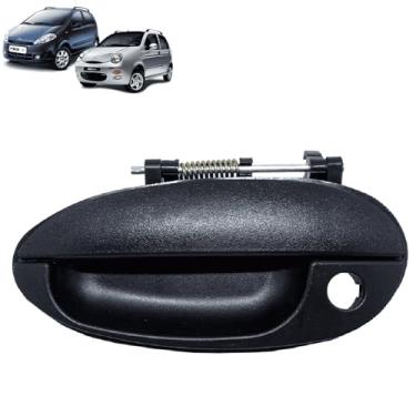 Imagem de Maçaneta Externa Puxador Porta Dianteira Esquerda Motorista Chery Face QQ 2008 2009 2010 2011 2012 2013 2014