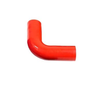 Imagem de Mangueira Redutora De Cotovelo De Silicone De 90 Graus Com Diâmetro Interno De 16-76mm - Preta/azul/vermelha, 4 Camadas, Comprimento De 150mm, 1 Peça - Resistente A Altas Temperaturas(Red,ID 50mm)
