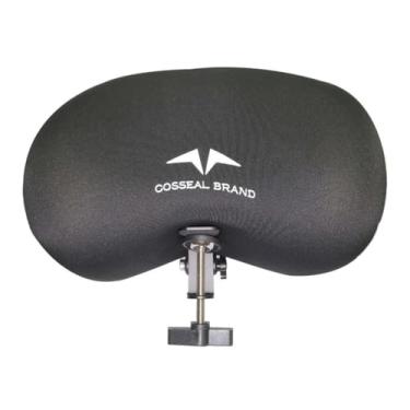 Imagem de Generic Almofada de cabeça para cadeira de escritório, acessórios para cadeira de computador, altura ajustável e inclinação, encosto de cabeça removível para, esponja