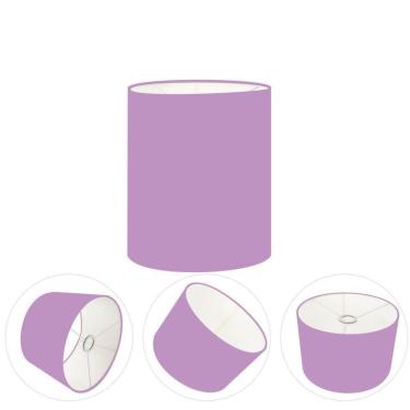 Imagem de Cúpula Abajur Cilíndrica Cp-7001 ø13x15cm - Lilas