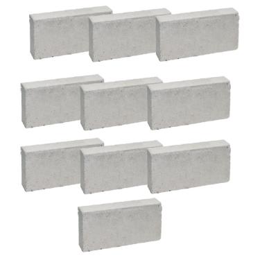 Imagem de Tijolo Refratário De 11,4x23x5,1 Com 10 Peças - Cerâmica Martins Tijolo Refratario 114x230x51 Com 10 Pecas Martins