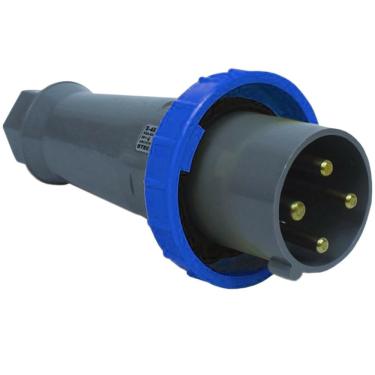 Imagem de Plugue 3p+t 63a 200-250v 9h Azul - S-4579 - Steck Plug 3p+t63a 200-250v 9haz S-4579 Steck