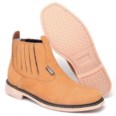 Imagem de Bota Botina Coturno Masculina Country Nobuck Polo Blu - Outlet Monteir