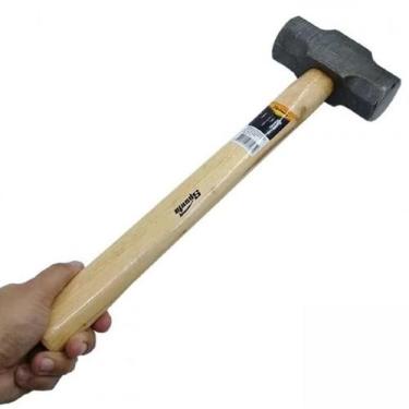 Imagem de Marreta Oitavada 3,0 Kg com Cabo- 1090655 - Sparta