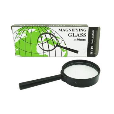 Imagem de Lupa Pequena de Aumento 50mm Lupa Escolar Aula - Aliança