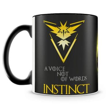 Imagem de Caneca Personalizada do Time Instinto do Pokémon Go - Porcelana de Alt