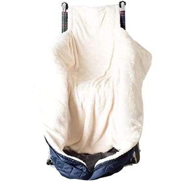 Imagem de Capa de cadeira de rodas para adultos, leve e aconchegante Coveriversal, acessório para cadeira de rodas para pacientes idosos e pernas com deficiência, parte inferior do corpo quente