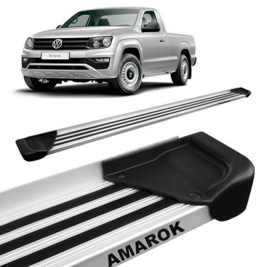 Imagem de Estribo Lateral Amarok CS 2010 a 2023 Alumínio Natural A1 Co