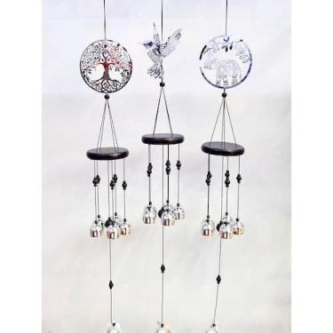 Imagem de Mensageiro Dos Ventos Sino dos Ventos de Metal Decoração - DyMultiShop