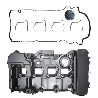 Imagem de MITZONE Kit de tampa de válvula de atualização compatível com Mercedes-Benz W204 C204 S204 W212 C207 S212 R172 C180 C200 C250 E200 E250 SLK200 SLK250 2010 2011 2012 2013 2014 2015 2016 1,8L L4