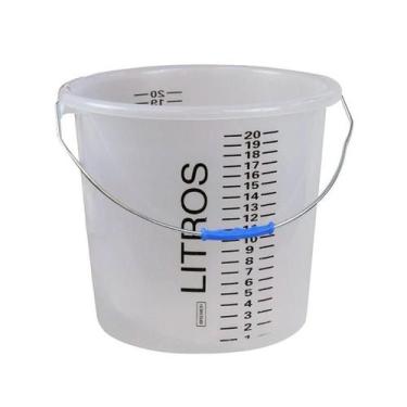 Imagem de Balde Graduado de Polietileno 20 Litros 6681 BREMEN