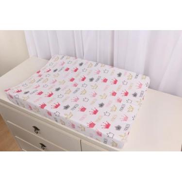 Imagem de Trocador De Fraldas Anatômico Impermeável Cômoda Menina (Princess)