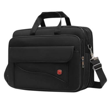 Imagem de Pasta para Notebook 15.6 Polegadas com Bolso Frontal Alça Tiracolo e 6 Compartimentos