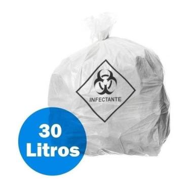 Imagem de Saco De Lixo Infectante 30 Litros Reforçado - 100 Unidades - Higipack