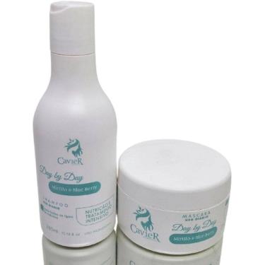 Imagem de Kit Shampoo 280Ml Mascara 280G Mirtilo Cavier