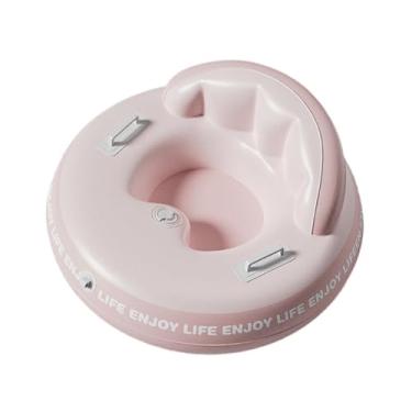 Imagem de Colaxi Boia de neve inflável com alças, para esportes de inverno em família e adultos, Rosa