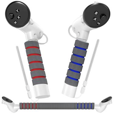 Imagem de YUANHOT Gorilla Tag Long Arms for Meta Quest 3S/Quest 3 Controller, Beat Saber Handle, VR Sticks Extension Grips, Golf Club Attachments for Oculus Quest 3/3S VR Gaming Accessories
