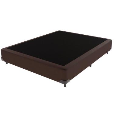 Imagem de Cama Box Viúvo Marrom V-store 128x188x44