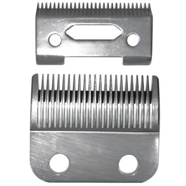 Imagem de Pacote com 2 lâminas de tosquiadeira para animais de estimação, cortador de cabelo de aço inoxidável para Lister Star, Legend, Liberty e Fusion, ferramentas de corte de pelos de cães e gatos