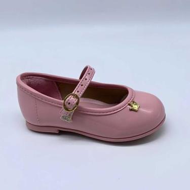 Imagem de Sapatilha Bebê Molekinha Boneca Verniz Estilo Confy 2106.1041, Rosa, 2
