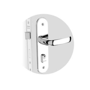 Imagem de Fechadura Soprano Externa Alavanca Cromada Icaroway