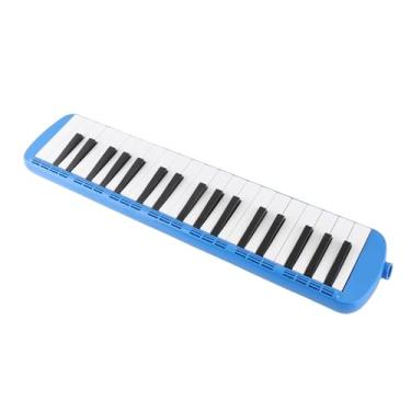 Imagem de RiToEasysports Melodica Portátil, 37 Teclas Kit Portátil de Instrumento Musical do Teclado Portátil para Piano para Iniciantes para Treinamento Profissional para Iniciantes para Iniciantes (Azul)