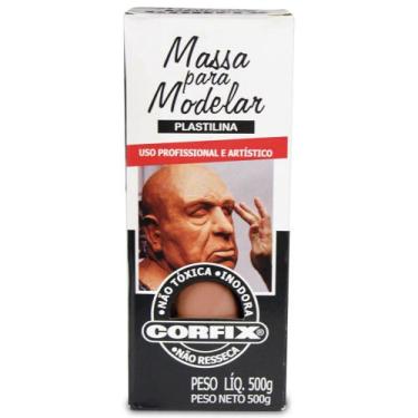 Imagem de Massa Plastilina Corfix 317 Terra De Siena Queimada, TERRA SIENA QUEIM