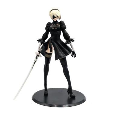 Imagem de Figura Toy Nier Automata Battle Robot Yurha 28 cm em PVC - yiweisai