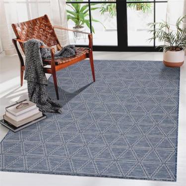 Imagem de Tapete externo 20 x 25 cm à prova d'água lavável, tapete de deck externo impermeável para pátios antiderrapante 12 x 20 cm, tapetes de jardim ao ar livre 7 x 12 cm fácil de limpar para varanda e